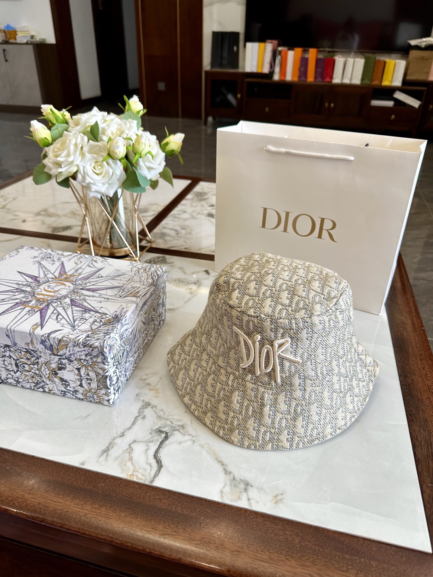 dior hat model 26